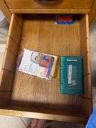 Office contents: miscellaneous tools office supplies desk chair tv craft supplies printers and more