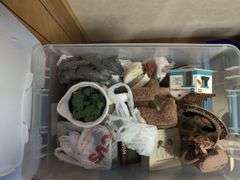 Mixed Household Lot: Table, Storage Bins, Puzzles, and More!