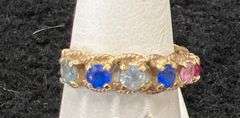 10k yellow gold mother's ring size 9