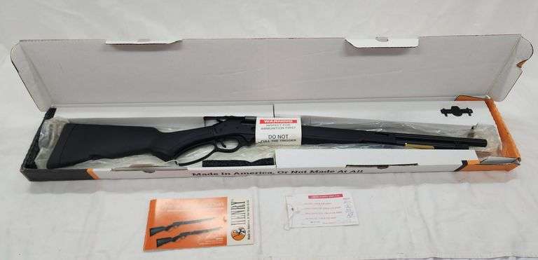 HENRY X MODEL   410  LEVER ACTION SHOTGUN   SN# XFTL07774  MODEL H018X-410