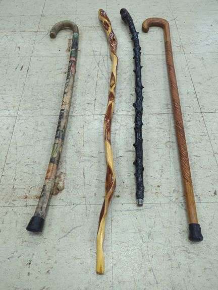 Four Walking Sticks image