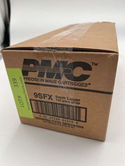 1000 Rounds PMC 9mm Luger 147 grain SFHP image