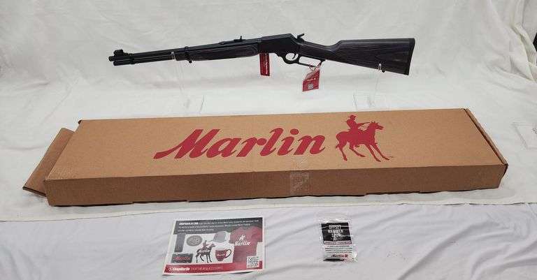 MARLIN MODEL 1894 .357 MAGNUM LEVER ACTION RIFLE SN# RM1043225 MATTE CLASSIC MATTE BLUED image