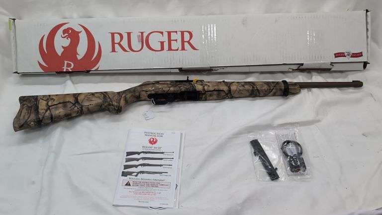 Ruger 22 LR 10/22 semi automatic rifle 0026-53331 Burnt Bronze Cerakote finish image