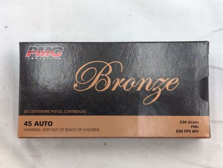 1000 ROUNDS PMC 45 AUTO 230 GRAIN FMJ image