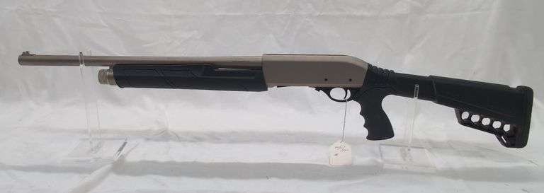 Citadel Put 12  12 gauge pump   SN: 21PX-1936  Nickel finish