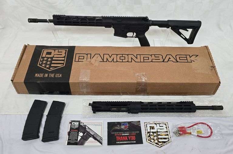 DIAMONDBACK AR-15 .556 / 300 AAC Semi Automatic SN# DB2188823 16" BARREL image
