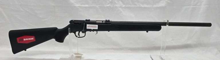 Savage 17HMR 93R17FV Bolt Action Rifle SN: 3980813 Magazine, Box & Paper image
