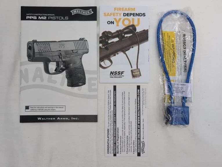WALTHER PPS M2   9MM LE   SN# BB9148