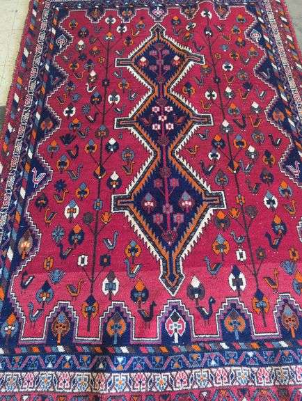 5'5" x 7'10" Persian  handmade rug image