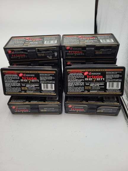12 pks of Hodgson Triple Seven Preformed Pellets .50 caliber 50 GR image