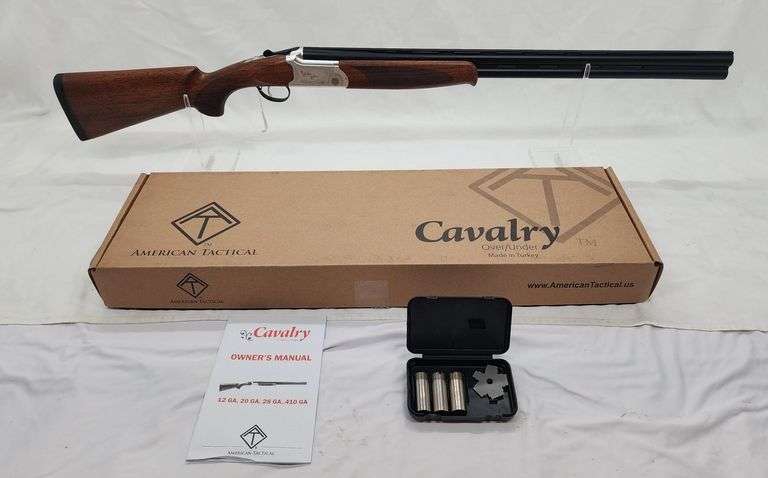 AMERICAN TACTICAL CAVALRY 12 Gauge OVER/UNDER SHOTGUN SN# 720-H24UU-14474 image