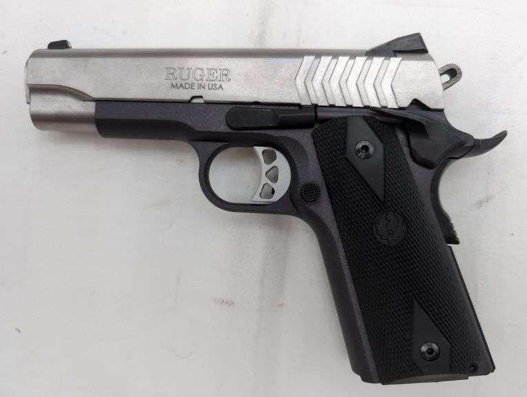RUGER SR1911 CMD9  9MM   Semi Automatic Pistol  SN#672-93268  BLACK ANODIZED