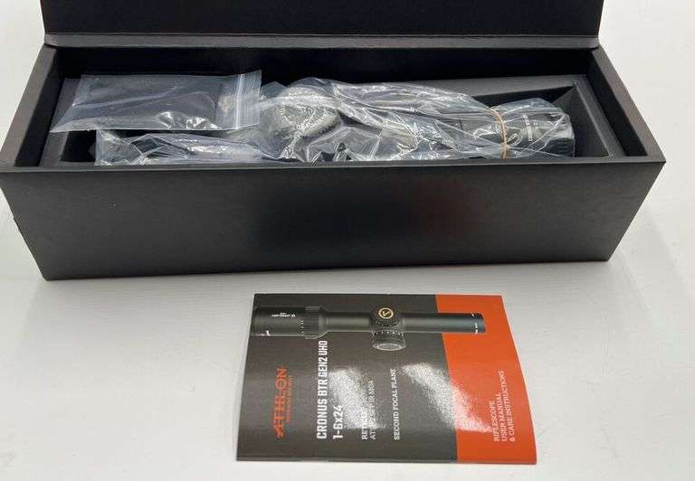 Athlon Cronus BTR GEN2 1-6x24 SFP Riflescope