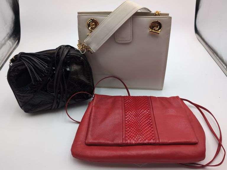 One lot of three various bags consisting of: image