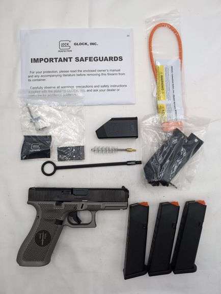 GLOCK 45 TALO EDITION  9MM  Semi Automatic PISTOL  SN# SOWW0573