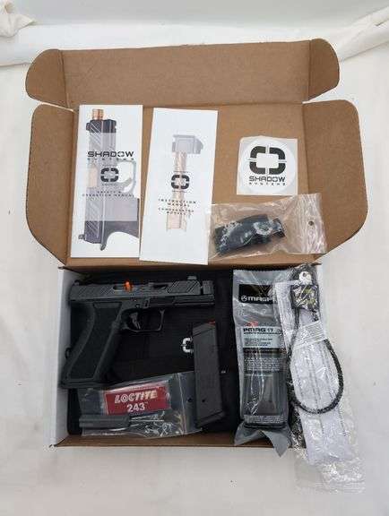 SHADOW SYSTEM XR920P BLEM  9MM  Semi Automatic  SN# SSX088196 & SSX088195  4.25" BARREL, 2-17 ROUND MAGAZINE CONSECUTIVE SERIAL NUMBERS