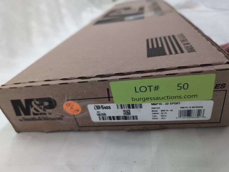 Smith & Wesson  22 LR  M&P 15-22 Sport  LBF9488  Kryptech Highland 22-LR, 16.5" Barrel