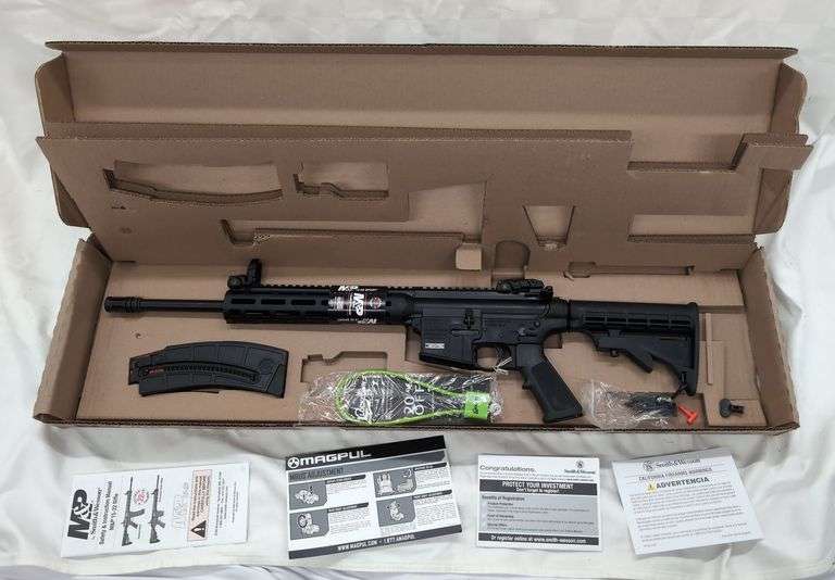 Smith & Wesson 22 LR M&P 15-22 Sport LBF9488 Kryptech Highland 22-LR, 16.5" Barrel image