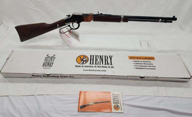 HENRY GOLDEN BOY Silver Edition  22LR  LEVER ACTION RIFLE   SN# SB01137