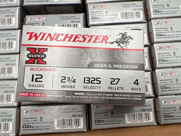 250 Winchester 12 gauge #4 Buckshot image