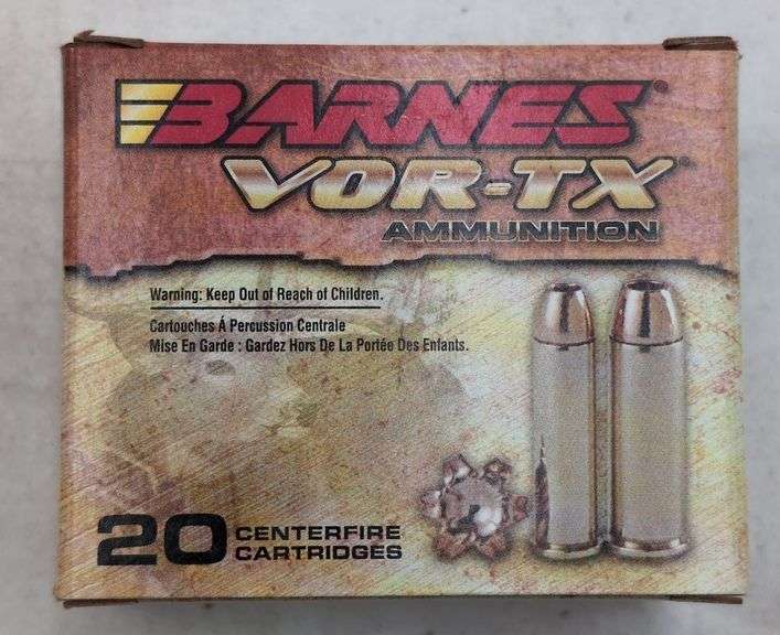 200 ROUNDS BARNES 44 REM MAG 225 GRAIN image