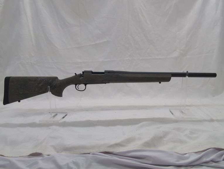 Remington  Caliber .308 Win  Model 700 SPS Tactical Bolt Action Rifle   RAR024474  20" Heavy Barrel, hogue over Molded stock hinged foreplate