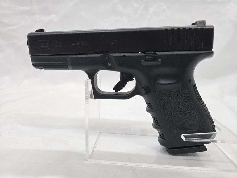 Make: Glock Caliber: .40 Model: G23 S/N: MBU295 3 Magazines, Paper, Case, Child lock, Cleaning Brush & 2 Shells image