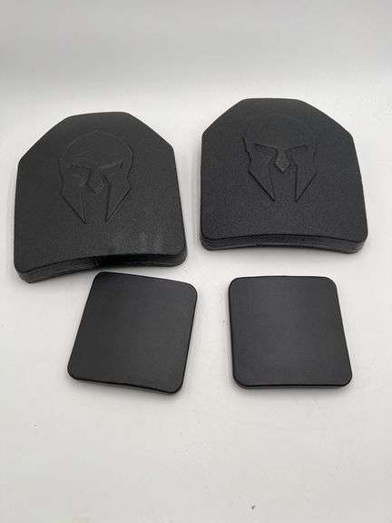 Spartan Armor Systems & ShotStop Level III Body Armor Plates - Complete Set