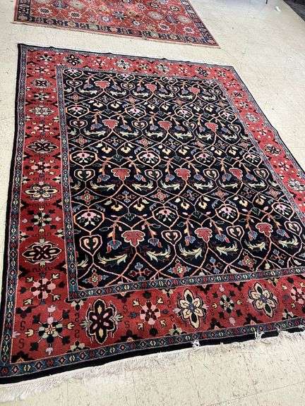 8x10 handmade Indo-Shirvan Oriental Rug image
