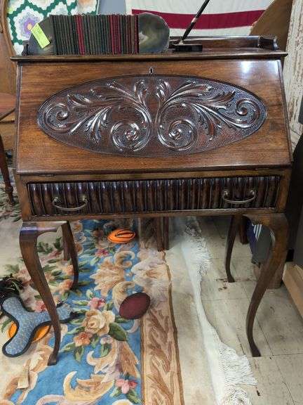 Mahogany Slant Front Desk image