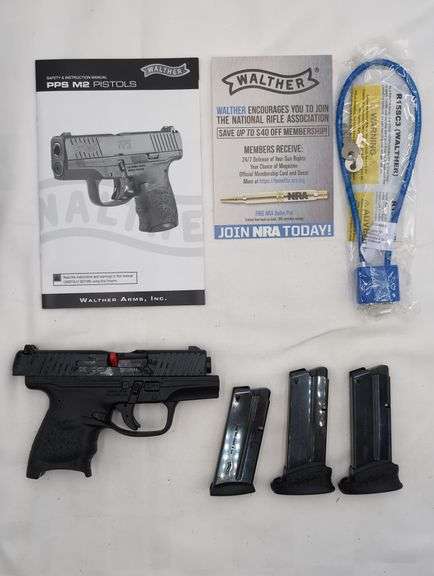 WALTHER PPSM2  9MM LAW ENFORCEMENT   Semi Automatic  SN# BC9814