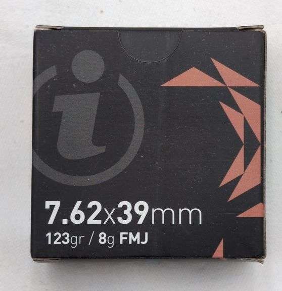 840 ROUNDS IGMANN 762X39 123 GRAIN FMJ image