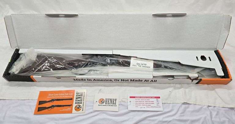 HENRY BIG BOY STEEL LEVER ACTION RIFLE 45 COLT MODEL H012GCL BBS04362GCL 20" ROUND BBL, LARGE LOOP LEVER image
