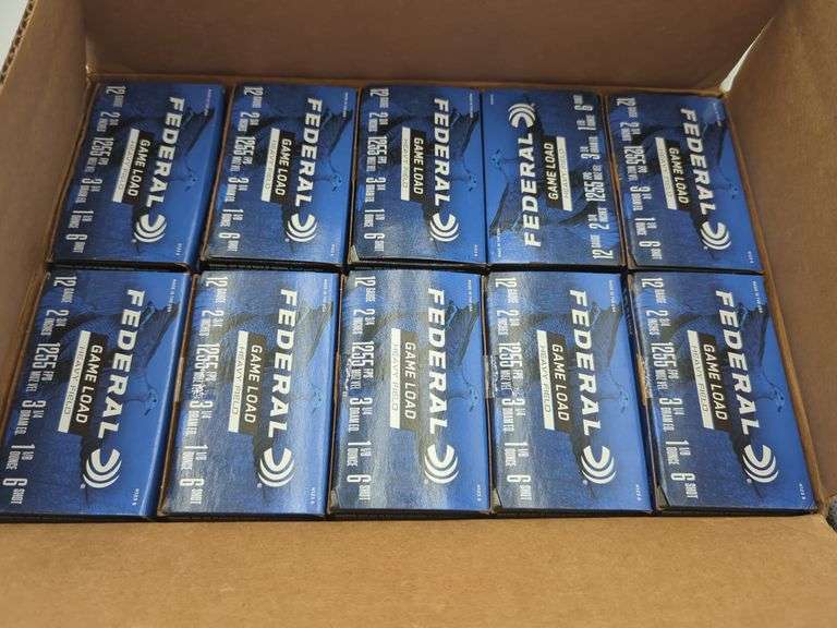 Fedral 12 gauge 2 3/4" # 6 Shot 250 rounds image
