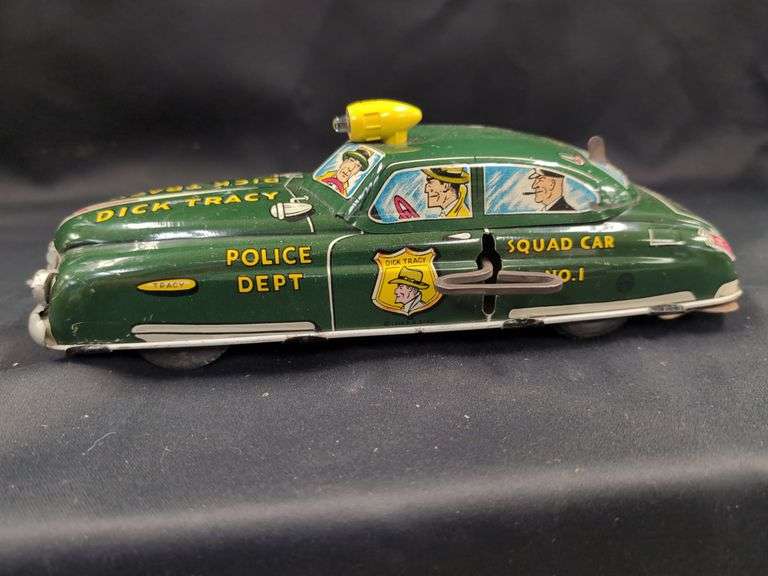 Dick Tracy Marx Wind Up Squad Car image