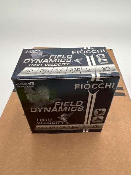 250 shotshells Fiocchi 12 gauge 2 3/4 #5 shot image