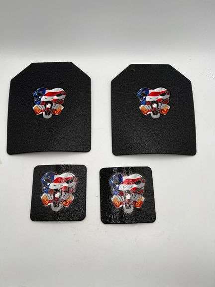 NEW Full Body Armor Plate Set – Front, Back & Side Plates – Level IIIA AR500 Steel image