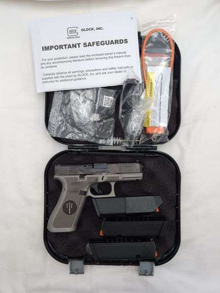 GLOCK 45 TALO EDITION  9MM  Semi Automatic PISTOL  SN# SOWW0573