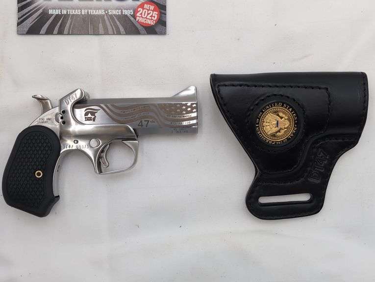 BOND ARMS DONALD TRUMP 47P COMMERATIVE EDITION .45/.410 DOUBLE BARREL PISTOL SN# DT47-08373 image