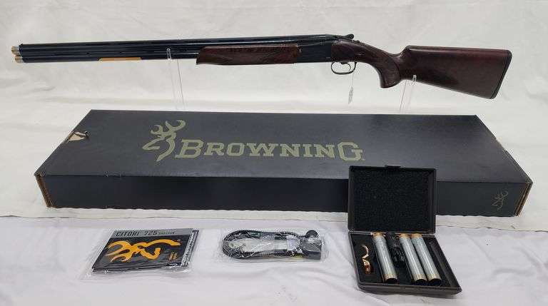 BROWNING CITORI MODEL C 725 S3 SPTG, 12-3, 30 DS 12 GAUGE OVER UNDER SHOTGUN SN# 19903YW131 3" CHAMBER, 30" BARRELL image