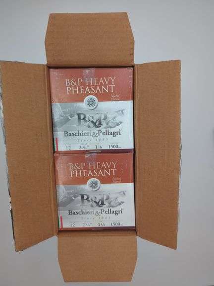 BASCHIERI & PELLAGRI 12 gauge 2 3/4" #5 shot 250 rounds image