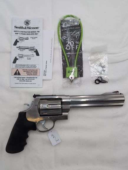 SMITH AND WESSON X FRAME   .350 LEGEND  7 SHOT REVOLVER  SN# DRL4922