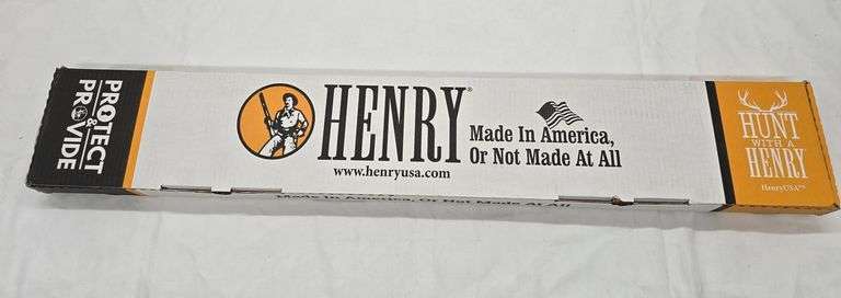 Henry  45 Colt Lever Action  Big Boy Steel, 20" Barrel Large Loop Lever  BBS04279GCL  Box & Paper