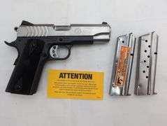 RUGER SR1911 CMD9  9MM   Semi Automatic Pistol  SN#672-93268  BLACK ANODIZED
