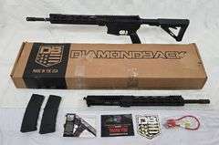 DIAMONDBACK AR-15  .556 / 300 AAC  Semi Automatic  SN# DB2188823  16" BARREL
