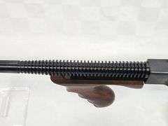 AUTO ORDANCE  45ACP  THOMPSON 1927 A-1 "CHICAGO TYPEWRITER" "TOMMY GUN"  SN# KAP3737  DRUM MAG, AND 2 STICK MAGAZINES, UNFIRED