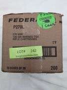 200 ROUNDS FEDERAL 270 WIN 130 GRAIN