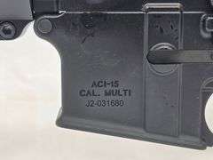 Make: Andro Corp Industries  Caliber: Multi Caliber 556/223  Model: ACI-15  S/N: J2-031442