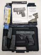 WALTHER PPS M2 LAW ENFORCEMENT   9MM   SEMI AUTO PISTOL   SN#BB4443  3 MAGAZINES, 2 WITH EXTENDED GRIP
